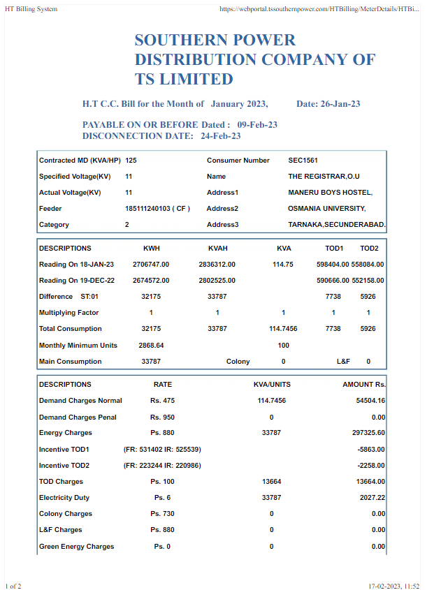  Minol USA business utility bill 
